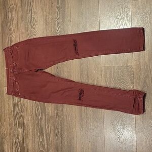 ❤️ CARMAR DISTRESSED SKINNY JEANS, 00 (24)